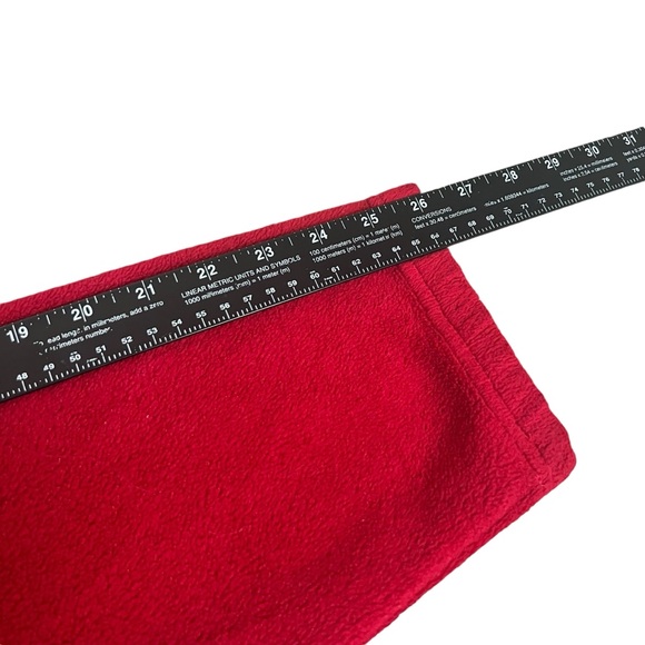 Cambridge Tradition red fleece 1/4 zip men’s pullover SZ XL - Picture 6 of 7